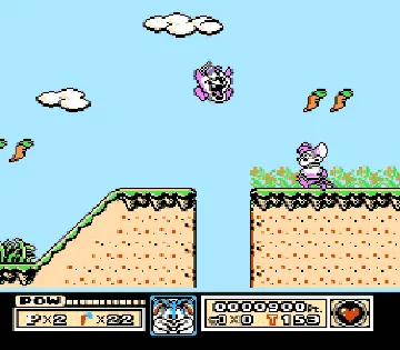 Tiny Toon Adventures (USA) screen shot game playing